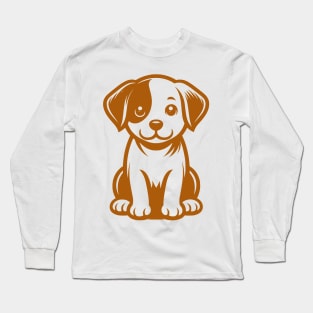 Kawaii Puppy Long Sleeve T-Shirt